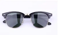 Hurtownie-AoOo Designer Pop Club Moda Okulary przeciwsłoneczne Mężczyźni Okulary Słońca Kobiety Retro Green G15 Szary Brązowy Czarny Obiektyw Mercury Nowy Zawias 49mm 51mm