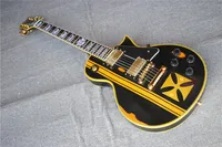 Fabrika doğrudan satış yüksek kalite özelleştirilmiş imza bağbozumu yapmak eski elektrik gitar altın aksesuarları ücretsiz kargo