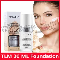 TLM Liquid Foundation Couleur Changer toute la journée sans faille 30ml Changement de votre peau en mélangeant le refuge