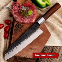 Grandsharp Main Chef Couteau 8 Pouce Haute Carcon 4cr13 En Acier Japonais Kiritsuke Professionnel Cuisine Couteau À Trancher Cuisine Outil Boîte De Cadeau