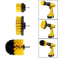 3pcs Power Scrubber Brush Set for Bathroom Drill Scrubber Brush for Cleaning Cordless Drill Attachment Kit Power Scrub