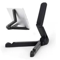 Składany uchwyt tabletu Telefon Regulowany Desktop Mount Stand Stand Stipod Desk Support dla iPhone iPad Mini 1 2 3 4 Air Pro