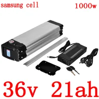 36V 20AH 18AH 15AH 12AH litiumjonbatteri eBike elektriska batteri 36V 500W 1000W batteri