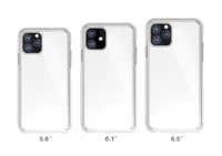 Couverture arrière transparente en cristal de Crystal TPU ultra mince pour iPhone 13 12 mini 11 Pro Max XR Pixel 5 Moto G Xperia 5 m01 Core LG G9 U20 5G