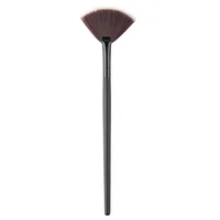 Slim Fan Shape Powder Concealer Blandning Avsluta Highlighter Markera Makeup Brush Nail Art Brush för smink
