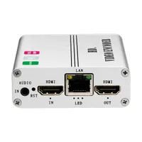 Freeshipping K1S H.264 / H.265 HEVC 4K UHD HD-MI In / Out Video Encoder Enkoder IP z rekordem do karty SD