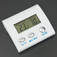 Digital LCD-temperaturfuktighet Hygrometertermometer TL8025 Thermo Weather Station Termometro Reloj Thermal Imager