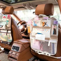 الكرتون للماء العالمي عربة طفل حقيبة المنظم الطفل سيارة شنقا سلة تخزين عربة اكسسوارات