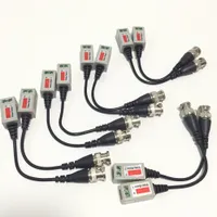 New 10 Pcs =5 pairs CCTV Camera Passive Video Balun BNC Connector Coaxial Cable Adapter