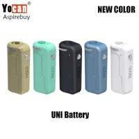 Nuevo color Yocan UNI Box Mod Precalentamiento Batería Variable 650mAh con Altura Ajustable Magnética 510 Conector UNI Batería 100% Original
