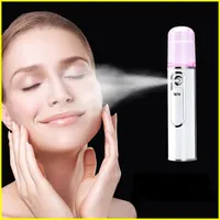 2020 portable más nuevo vapor facial nano facial de vapor frío pulverizador cara spray herramienta Spa recargable Viajes Turismo Vapor hidratante USB