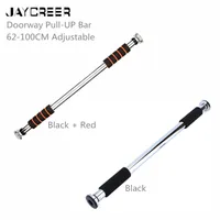 Jaycreer regolabile 62-100 cm sanitaria per la porta del fitness mento su e tirare la barra