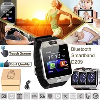 New Smart watch Intelligent Digital Sport Gold Watches DZ09 Pedometer For Phone Android Wrist Watch Men Women's satti Watch220V