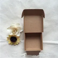 Fontes de festa 7.5x7.5x3cm Pequena caixa de papel de embalagem de embalagem de papel de embalagem de embalagem de papel de embalagem de papel de embalagem de papel de embrulho