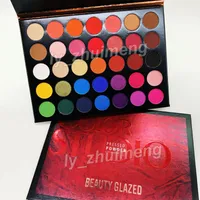 2019 Beauty Glazed Eyeshadow Palette 35 cores sombra de olho shimmer fosco maquiagem sombra paleta de cores de cor marca cosméticos livre DHL