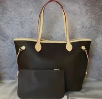 Fashion handbags ladies leather handbags wallets large-capacity shoulder bags ladies 2019 shopping bags