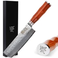 Sunlong 67 katmanları Şam Çelik mutfak bıçağı Ultra ince Dilimleme Bıçakları Cleaver şef bıçağı profesyonel et / sebze Bıçaklar