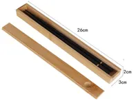 100pcs Portable Natural Bamboo Reusable Chopsticks Storage Box Sushi Food Stick Chopsticks Case Box