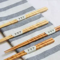 Natural Handmade Wood Chopstick 23.5 cm Długość Chinese Chopsticks Ekologiczna zastawa stołowa