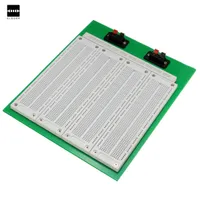 Freeshipping New Arrival 2860 Tie Points Solderless PCB Breadboard w/ Switch +65pcs Jumper Wire Cable