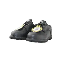 Erkek Su geçirmez Emniyet Oxford Çelik Burun İş Ayakkabıları Petrol ve Erkekler için Dayanıklı Deri Casual Büyük Boy Ayakkabı Kayma