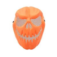 Halloweenowa dyni maska ​​plastikowa cosplay twarz maska ​​jack maska ​​pełna twarz cosplay maski halloween terror rekwizyty