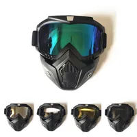 Зимний спортивный лыж Ski Goggle для лица маска Съемное пыльное дыхание Фильтрация езды на лыжном катания на лыж