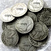 US 1807-1839 17pcs busto con busto mezzo dollaro Copia argento a moneta per la casa Accessori per la casa