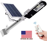 Stock in US + LED Solar Light, Floodlight di sicurezza all'aperto, luce solare stradale, IP66 impermeabile, Auto-induzione, luce di inondazione solare per prato