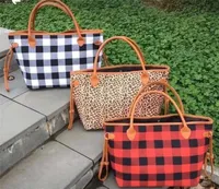 Moda Checkered Individual Handbag Shoulder transporte Bolsa Flor Mulheres de compras reusáveis ​​portátil Bolsas lancheiras DHL
