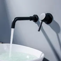 Смеситель для ванной комнаты Матово-черный смеситель для раковины Смеситель для ванной комнаты, монтируемый на палубе, с одной ручкой, с двумя отверстиями для раковины, смеситель для раковины