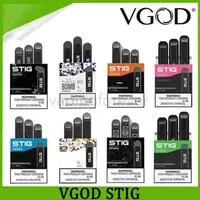 VGOD STIG Disposable Pod With 8 Colors Vape Device 3Pcs Pack 270mAh Battery 1.2ml Cartridge Vape Pen Kit