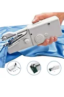 US Stock Handy Stitch Handheld Electric Sewing Machine Mini Portable Home Sewing Quick Table Hand-Held Single Stitch Handmade DIY Tool
