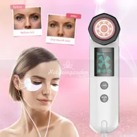 5in1 LED Foton Therapy Twarzy Skin RF Radio Częstotliwość Pielęgnacja Skóry Urządzenie Face Dokręcić Maszyna do kosmetyczna Oczy twarzy Łatźwi Puffy Pulec