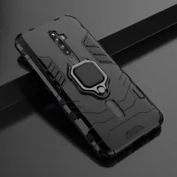 For Oppo Reno 2Z Case Quality Loop Stand Rugged Combo Hybrid Armor Bracket Impact Holster Protective Cover For Oppo Reno 2Z