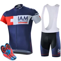 2019 neue IAM pro cycling jersey ropa ciclismo hombre team sommer radfahren kleidung kleidetrockner kurzarm fahrrad pro maillot mtb