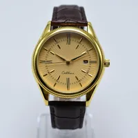 40 mm Rose Gold Men Designer Watch Auto Date Fashion Quartz Belt Belt Analog Mens Relojes Mayores Menores Regalos de Wallwatch Montre Homme