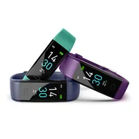 Wasserdicht Smart Watch Bluetooth Herzfrequenz-Smart-Armband Fitness Armband Blutwacht Farben-Schirm Android IOS Smart-Band