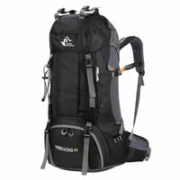 50L 60L Sports Outdoor Backpack Bags Women Men Outdoor Waterproof Backpack Climbing Hiking Rucksacks Men Hunting Travel Camping Backpack Bag