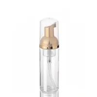 30 ml 50 ml de plástico dispensador de plástico botellas de espuma botellas de espuma de oro mousses líquido para hombre desinfectante espumante contenedor