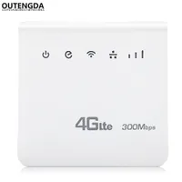 4G LTE WiFi Router 150Mbps 3G / 4G SIM Card Router Router Sbloccato Router wireless Up 32 WiFi Utenti con LAN Port Support SIM Card Europa Asia Medio Oriente Africa Africa
