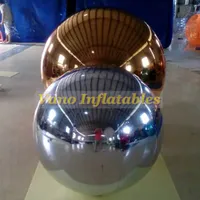 Mirror Ball inflável para decoração de encher bolas do espelho balão para Birthday Party Celebration frete grátis