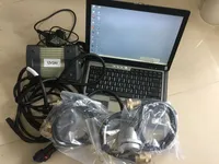 V12 / 2014 MB STAR C3 Мультиплексор с программным обеспечением Установка ноутбука D630 PC 4G SD Подключите C3 Car Diagnostic Tool Ready для использования