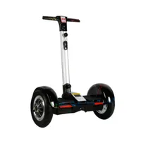 Twee wielen Smart Self-Balancing Scooter Hoverboard met Handvat Mobiele App Bluetooth Scooter 10-inch Smart Electric Skateboard