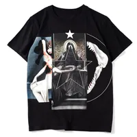 Мода мужской дизайнер футболка мода 3d печать животных Высокое качество повседневные с короткими рукавами мужчины женщины хип-хоп Летние тройники размером S-XXL