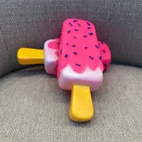 Haustiere Popsicle Shaped Toy Dogs Eis Biss Molaren Spielzeug Hund PVC Bissfestigkeit Molaren Sound Spielzeug 1 4cw L1