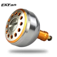 EKfan 2018 낚시 릴 Handle Knob Machined Metal 낚시 태클 액세서리 Knob Diamater 38 미리 메터 Spining 릴 3000-5000 Series