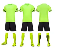Green Black Men Football Koszule American College Football Nosić piłki nożnej koszulki garnitur