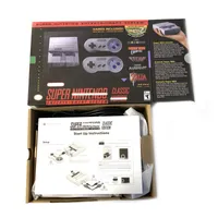 슈퍼 클래식 SNES TV 미니 게임 콘솔 21 SNES 게임 콘솔 드롭 배송을위한 최신 엔터테인먼트 시스템