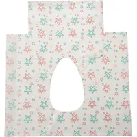 Safety Disposable Toilet Paper Non Woven Fabric Star Print Close Stool Seat Cover Potty Protector Travel Hotel Bathroom Accessory 12 5cr E19